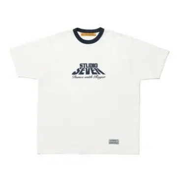 블록 로고 링거 T셔츠 STUDIO SEVEN (스튜디오 세븐)