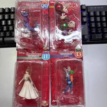 디즈니 크리스마스 오너먼트 랜드 칩&데일 안나 주디