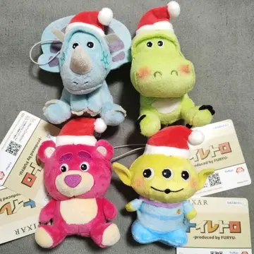 토이 스토리 화장실 트로 크리스마스 마스코트 전 4종 세트