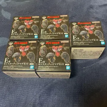 E상 몬스터 헤드 마그넷 5개 세트