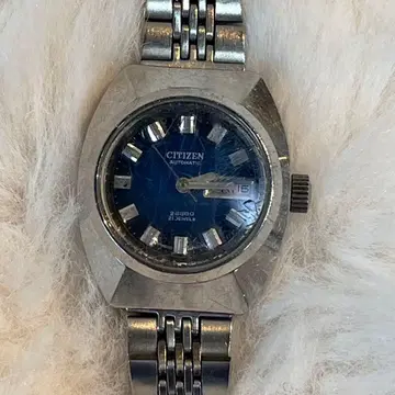 AT 시티즌 28800 21석 4-661095 파랑 다이얼 데이데이트