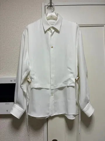 CULLNI 크루니 레이어드 벨트 셔츠