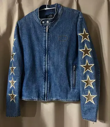 [레어] afb 모터 사이클 데님 자켓 L 사이즈