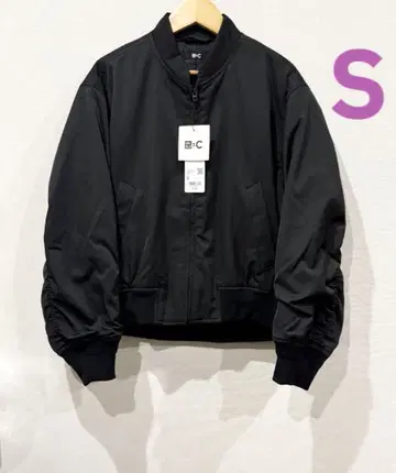 UNIQLOC 봄버 자켓 택 포함 새상품 블랙 S 사이즈 점퍼 유니클로