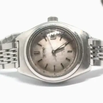 [ 작동품 ] 세이코 자동 와인딩 손목시계 실버 여성용