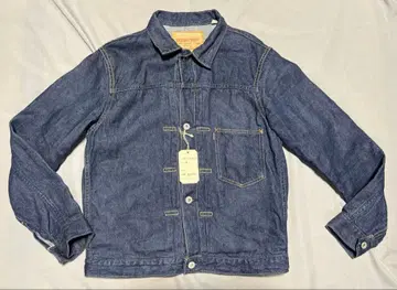 UES 웨스 린넨 대전 모델 데님 자켓