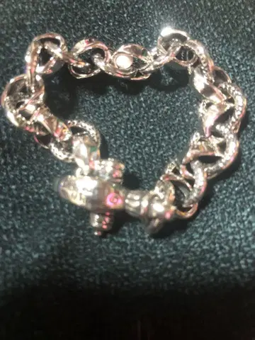 실버 925 체인 팔찌