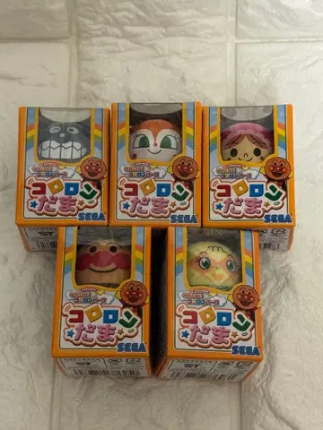 호빵맨 코로롱알 5개 세트