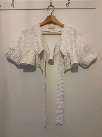 POPPY 빅 리본 볼레로 아사기니뇨