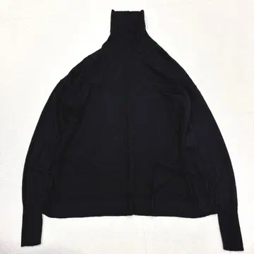 [ 22AW/M ] C.T.plage 캐시미어 실크 터틀넥 니트 블랙