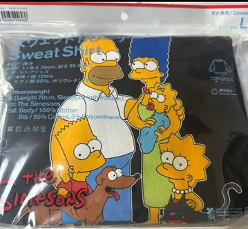 훼미리마트 x 심슨 콜라보 맨투맨 L 사이즈 훼미리마트