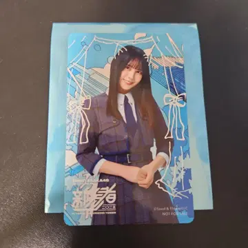 마츠오 사쿠라 히나타자카46 솔로 일러스트 카드 신참자 5기생