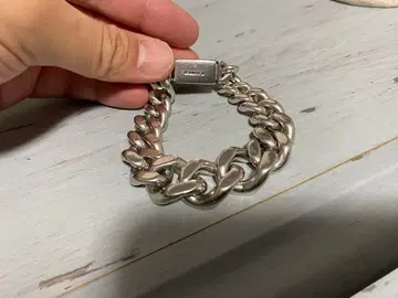 CANDER 실버 체인 팔찌