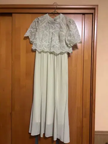 niana 포멀 드레스 결혼식 플레어 레이스 슬리브 머메이드 원피스