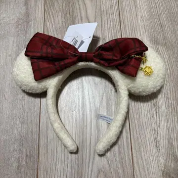 도쿄 디즈니 리조트 크리스마스 릴린린 머리띠 새상품 택 포함