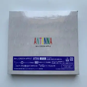 Mrs. GREEN APPLE ANTENN [CD+DVD] 초회 한정판