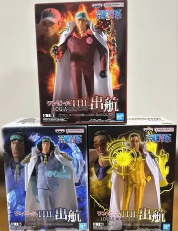 원피스 THE 출항 사카즈키 아오키지 키자루 해군 삼대장 피규어 세트