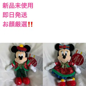 디즈니 토이즈 원더러스 크리스마스 인형 배지 미키 미니