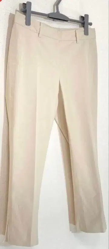 띠어리류크 베이지 레그 팬츠 42