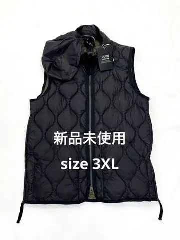미사용 새상품 TAION 타이온 다운 베스트 size 3XL