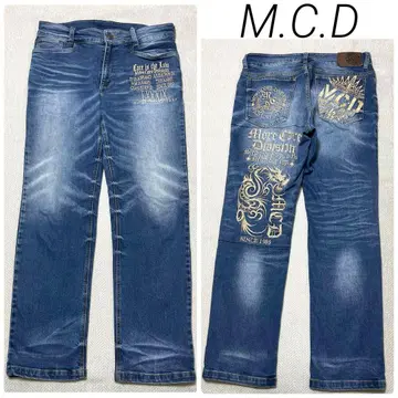 MCD JEANS MORE CORE DIVISION 자수 데님 팬츠
