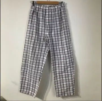 00's vintage 화이트 캐주얼 팬츠 아메카지 스트릿 모드