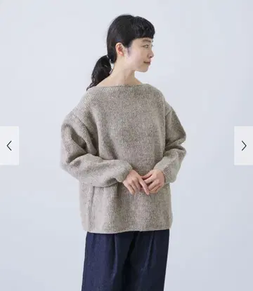 카구레 페루 보트넥 니트 페루