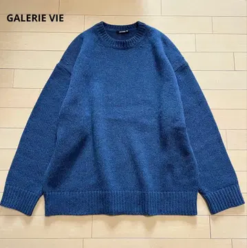 GALERIE VIE 갤러리 바이 파인 울 크루넥 니트