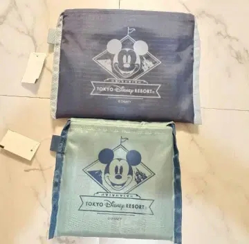 [새상품] 도쿄 디즈니 리조트 에코백 2종류 TDS TDL 세트 완판