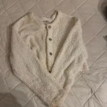 mystic 화이트 가디건