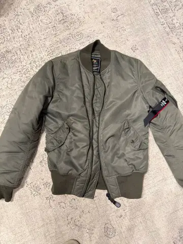 ALPHA 알파 MA-1 자켓 EMODA 에모다 콜라보