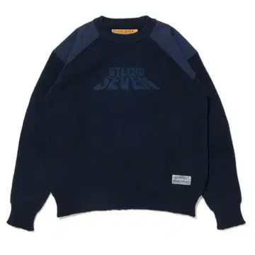 패치 니트탑 STUDIO SEVEN (스튜디오 세븐)