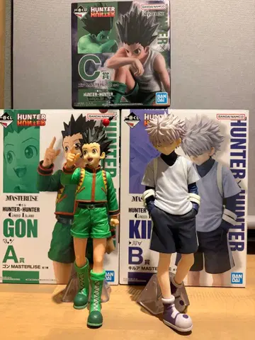 HUNTER x HUNTER 제일복권 곤 키루아 세트