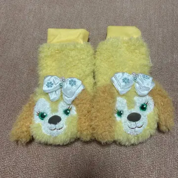 [ 즉시 구매 가능 ] 새상품급 디즈니 더피 프렌즈 쿠키 앤 장갑 미튼