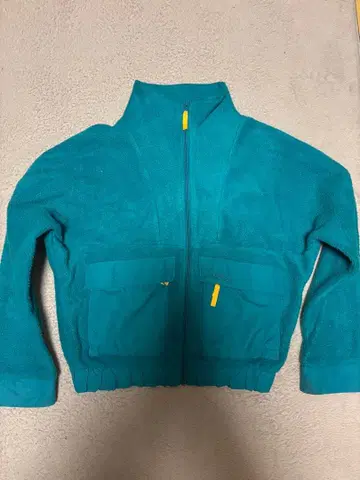 터콰이즈 플리스 자켓