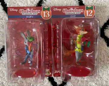 해피 복권 크리스마스 오너먼트 주토피아 2체 세트