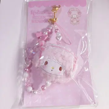 마이 스위트 피아노 컬렉션 봉제 인형 포함 폰 스트랩 핑크