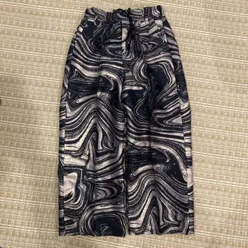 Casper John 마블 무늬 자카드 배기 팬츠 완판 금