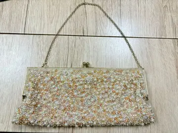 비즈 백 결혼식 친목회 파티 2차 모임 쿠미쿄쿠 반짝반짝