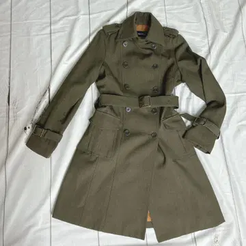 [미사용급] MACPHEE 밀리터리 울 일본제 카키 2way 더블