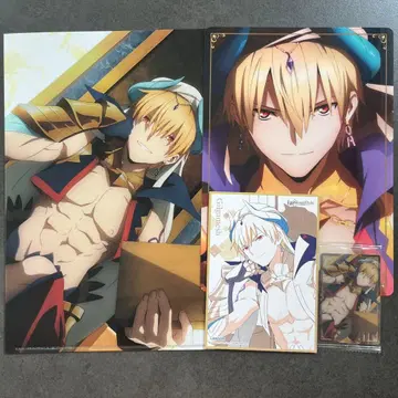 Fate 길가메쉬 바빌로니아 클리어 파일 책받침 카드 색지