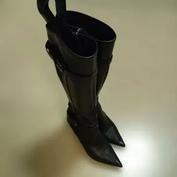 DIANA 롱 부츠 블랙 23cm