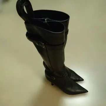 DIANA 롱 부츠 블랙 23cm