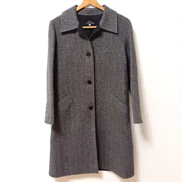 레킵 알파카 롱 코트 삼나무 능직 M