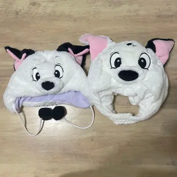 디즈니 101마리 강아지 팬캡 2개 세트