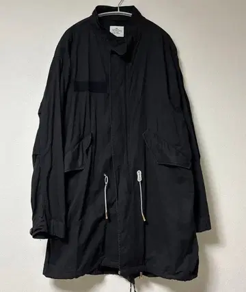 바커스 BACKERS 블랙 모즈 코트 밀리터리 코트