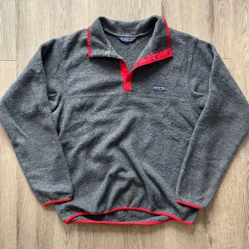 80s Patagonia 스냅T vintage 그레이