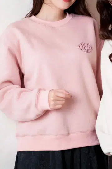 her lip to HLT CAFE Sweat 핑크