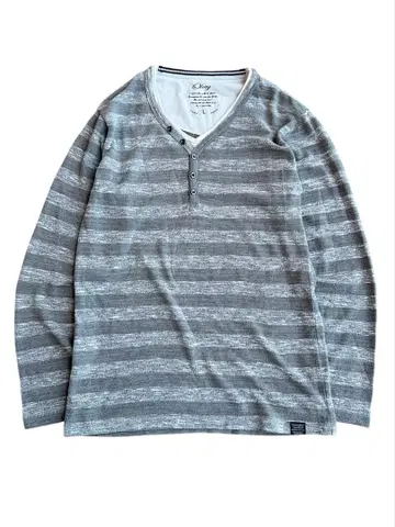 border pattern layered cutsew