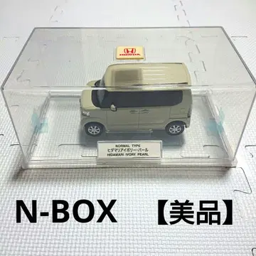 혼다 N-BOX 미니카 모형 에누박스 컬러 샘플 아이보리